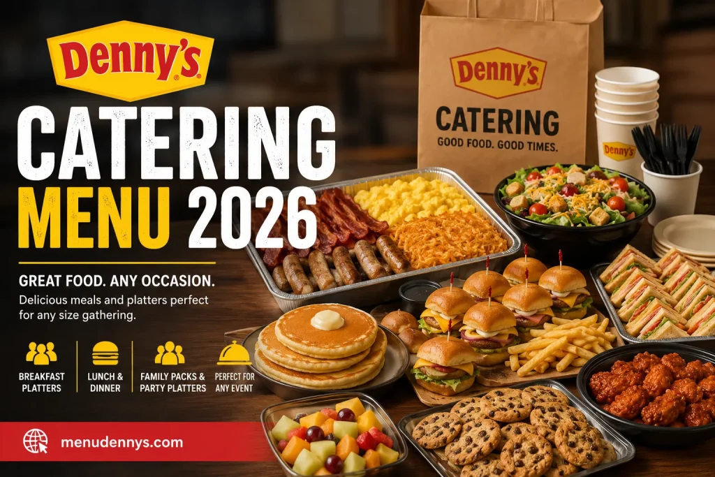 Denny’s Catering Menu